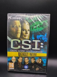 CSI Crime Scene Investigation Deadly Intent PC NEW Sealed UK Version - Picture 1 of 2