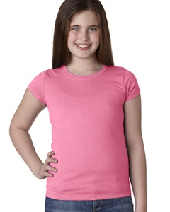 Next Level Apparel Youth Girls Princess Short Sleeves T-Shirt N3710 XS-XL - Picture 1 of 16