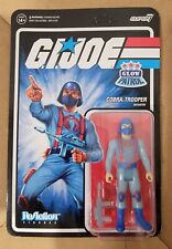 UNPUNCHED Cobra Trooper Glow Patrol G.I. Joe Super 7 Reaction Figure