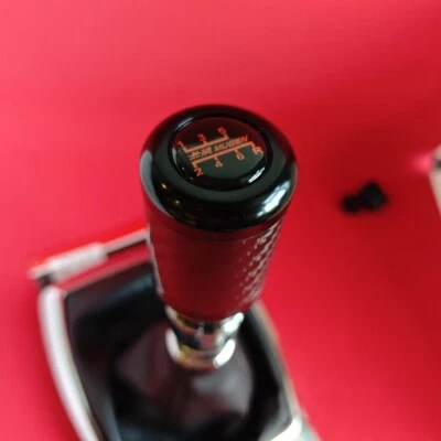 CARBON BLACK MUGEN 6SP WEIGHTED SHIFT GEAR KNOB for CIVIC ACCORD RSX CR-Z TYPE R - Image 1 of 4