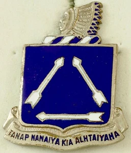 180th Infantry Regiment Crest DI/DUI Screwback - Picture 1 of 2