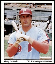 1975 SSPC PUZZLE BACK GREG LUZINSKI NNO MINT BASEBALL PHILADELPHIA PHILLIES