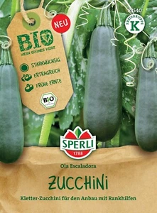 BIO-Kletter Zucchini "  Ola Escaladora  " Frühe Sorte  Samen Gemüse - Bild 1 von 2