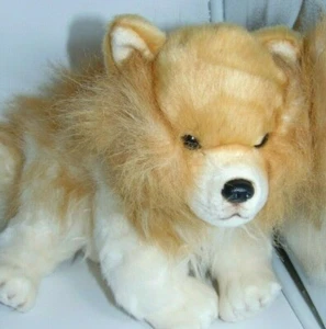 Peluche Pomerania naranja grande realista realista Nat & Jules 2012  - Imagen 1 de 3