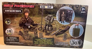 World Peacekeepers Click N Play Locker Box, 19 Piece, 1:6 Scale, Read for Info - Picture 1 of 8