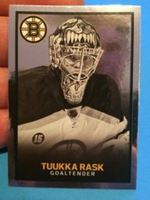 #13 Tuukka Rask FOIL Boston Bruins  2017-18 Panini 17-18 NHL Hockey Sticker