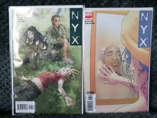 NYX #6 #7 Early X-23 Appearance (2005) Marvel