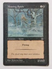 MTG 1998 Moaning Spirit Portal Second Age Regular Common