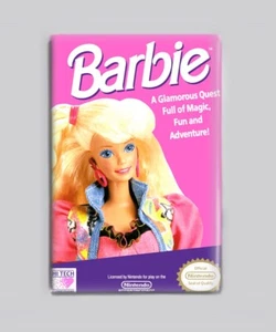 Barbie NES - 2"x3" Fridge MAGNET (nintendo retro game - Bild 1 von 3