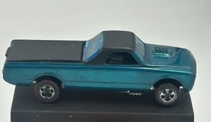 Hot Wheels Redline Custom Fleetside 1968 Aqua? See Photos For Color