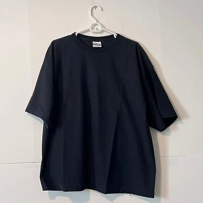 Vintage 90s Key Elements Mens T-Shirt Size XL Black Ribbed Single Stitch USA - Image 1 of 4