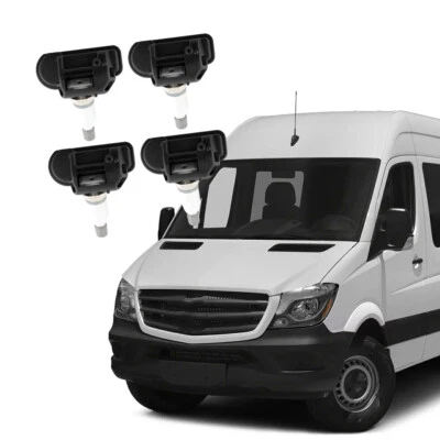 4pcs Tire Pressure Monitoring Sensor A0009058504 For Mercedes-Benz C250 12-2015 - Image 1 of 4