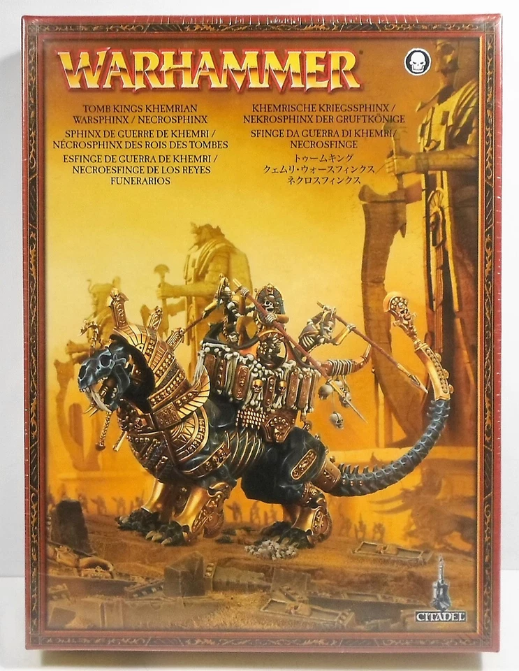 Warhammer 40k Tomb Kings Khemrian Warsphinx / Necrosphinx Citadel Miniatures