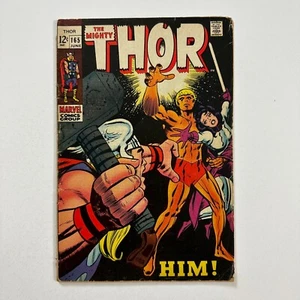 THOR 165 1A APPARIZIONE COMPLETA DI HIM ADAM WARLOCK (1969, MARVEL FUMETTI) - Foto 1 di 12