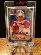 JOE MONTANA 2021 LEAF Art Of Sport Imagestic Auto /25