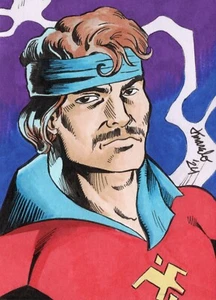 ORIGINAL Starjammers Corsair 1/1 ACEO Sketch Card cartoon comic Fan Art - Picture 1 of 3