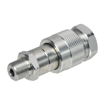 FOREVERUNAUTO 3/8″ High Pressure Hydraulic Quick Coupler Set 10k PSI, Enerpac C-604