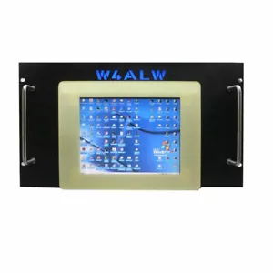 6U RACK PANEL for PYLE 10.5" HDMI Monitor for your SHACK or GO BOX With Options - Picture 1 of 4