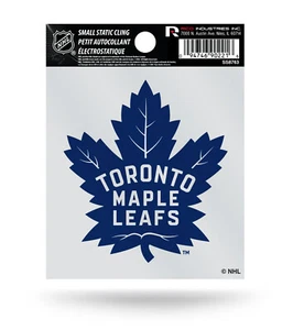 Toronto Maple Leafs NEW Logo Static Cling Decal Sticker NEW!! Window or Car! - Picture 1 of 1
