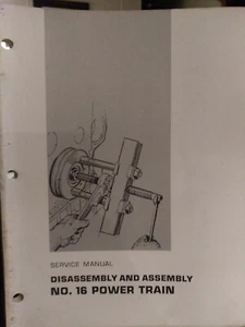 CAT Servicehandbuch Demontage & Montage Nr. 16 Antriebsstrang REG01244 - Bild 1 von 6