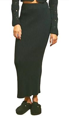 NOVO SUÉTER FREE PEOPLE FP BEACH MORGAN SAIA MIDI COM NERVURAS OB1437669 XS - Imagem 1 de 4