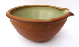 Eddie Hopkins, Winchcombe, Studiokeramik holzbefeuertes Steinzeug Rührschüssel um 1980 - Bild 1 von 7
