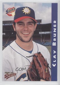 1998 Multi-Ad Sports Jacksonville Suns Clay Bruner #4