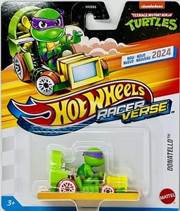Hot Wheels Racer Verse TMNT Donatello Nickelodeon Mattel - Picture 1 of 2