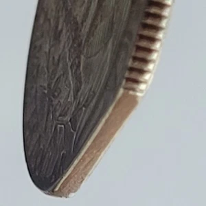 1965 Washinton Quarter 4% straight clip error. - Picture 1 of 3