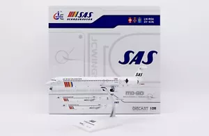 SAS MD-90 Reg: LN-ROA JC Wing Scale 1:200 Diecast Model LH2498 - Bild 1 von 12