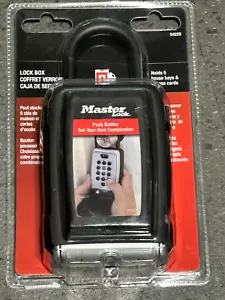 Master Lock 5422D Portable Key Lock Box- Push Button- Set your combination. New - Picture 1 of 4