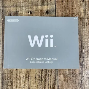 Manual de operaciones de Wii: canales y ajustes *SIN CONSOLA* - Imagen 1 de 7
