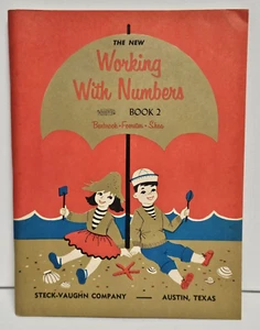 Vintage Arbeiten mit Zahlen Arbeitsbuch 2 1962 Mathe Benbrook Foerster Shea - Bild 1 von 12