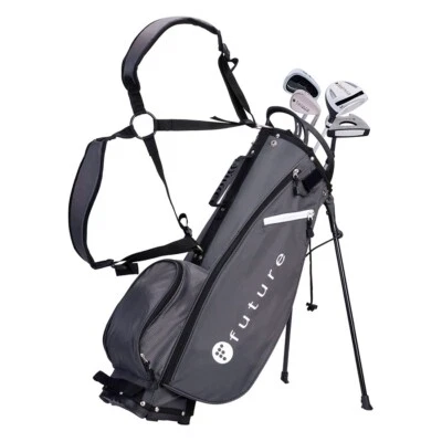 Future Golf Junior Confezione Set Starter Mazze Età 12-14 Anni Mano Destra Grigio - Immagine 1 di 4