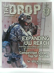 "GREEN BERET" THE DROP MAGAZINE, SUMMER 2011 ISSUE, SPECIAL FORCES ASSOCIATION - Picture 1 of 1