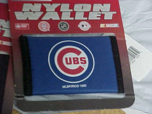 MLB NYLON TRIFOLD WALLET..... NEW WITH TAG...FREE SHIPPING - Image 1 of 2