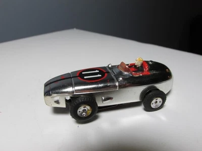 AURORA T-Jet---Plateado "Indianapolis Racer #11" en chasis original ++ Foto 1 de 4