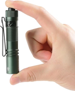 Pokelit AA Rechargeable Mini Flashlight with Clip, 1000 High Lumens Pocket EDC F - Picture 1 of 12