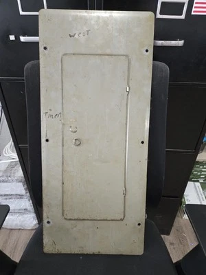 Sylvania Zinsco GTE 面板盖 MLB20 (20-40) C 30 英寸 x 13 — 第 1/2 张图片