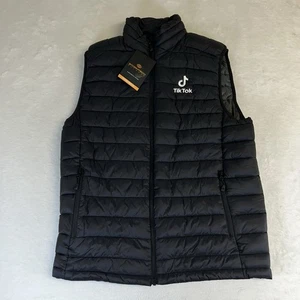 Stormtech Stavanger Thermal Vest Black | Tik Tock Logo on Chest Mens Size Large - Picture 1 of 15