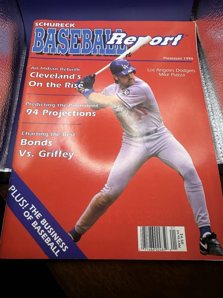 SCHURECK Baseball Report Preseason 1994 - MIKE PIAZZA - 81 Pages - NM+ - Image 1 of 1