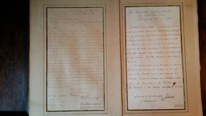 1882 / 1889 ANTIQUE LETTERS - COL. SURGEON F SPENCER WATSON JAMESTOWN ST HELENA - Picture 1 of 12