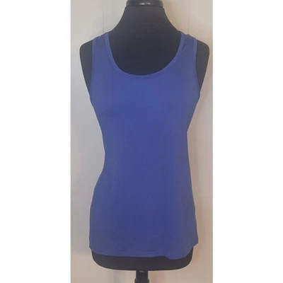 Camiseta sin mangas de entrenamiento C9 Champion para mujer L azul real gimnasio yoga espalda deportiva usada en excelente estado Foto 1 de 4