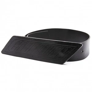 Jean-Paul GAULTIER Logo embossing Buckle Leather Belt(K-110533) - Picture 1 of 10