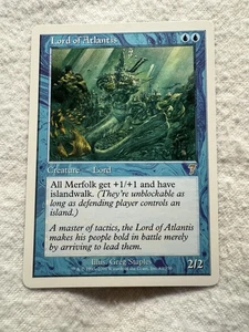 MTG - Lord of Atlantis - 7th Edition - NM - Free Shipping! - Picture 1 of 2