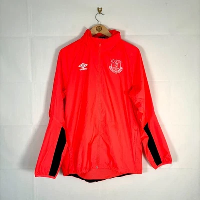 Umbro Jacket Mens Orange Size Large Everton FC Football Training Coat - Image 1 of 4