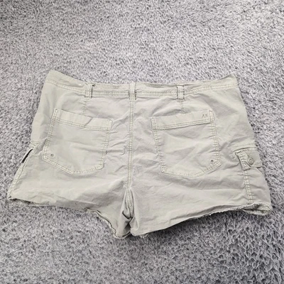 Pantalones Cortos American Eagle Mujer 14 Verde Verano Informal Carga Utilidad Años 90 Novio Foto 1 de 4
