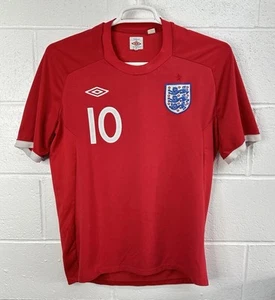 2010 UMBRO TEAM ENGLAND WAYNE ROONEY #10 JERSEY / Men’s 42 M/L - Picture 1 of 5