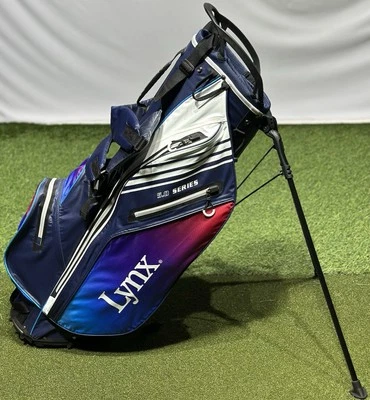 Lynx Golf DryTech 5.0 Series Flare Waterproof Stand Carry Bag Ombre Blue NEW - Image 1 of 4