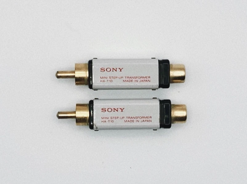 Transformador paso a paso SONY HA-T10 MC para cartuchos fonográficos de Japón probado vintage Foto 1 de 4